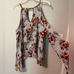 Flowy Floral Half Sleeve